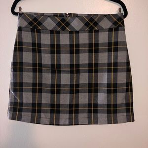 Plaid skirt